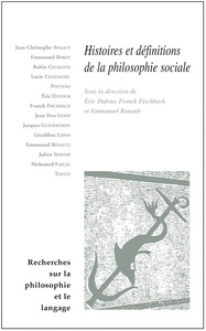 Histoires et définitions de la philosophie sociale