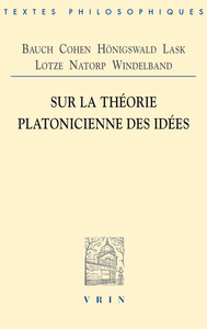 Sur la théorie platonicienne des idées