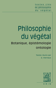 Textes clés de philosophie du végétal