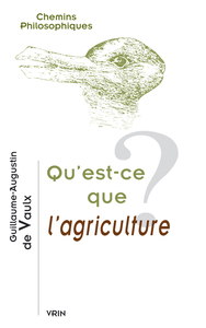 Qu'est-ce que l'agriculture?