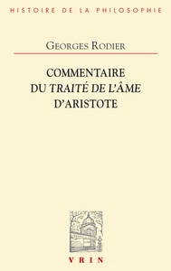 Commentaire du Traité de l'âme d'Aristote