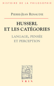 Husserl et les catégories