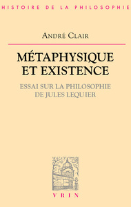 Métaphysique et existence