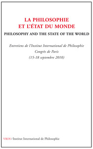 La philosophie et l'état du monde