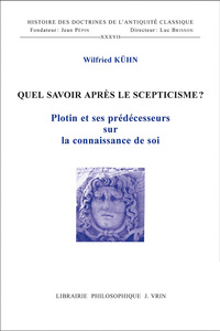 Quel savoir apres le scepticisme?