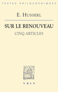 SUR LE RENOUVEAU - CINQ ARTICLES