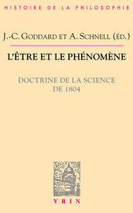 L'être et le phénomène