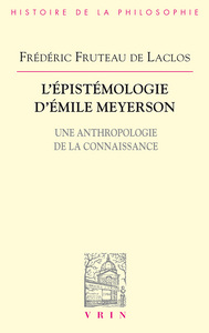 L'épistémologie d'Émile Meyerson