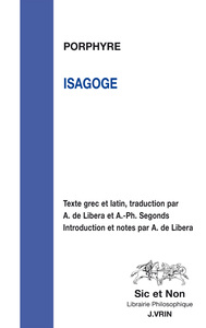 ISAGOGE - EDITION BILINGUE