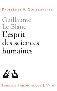 L'esprit des sciences humaines