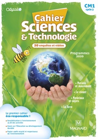 Odysséo - Sciences et Technologie CM1, Cahier de l'élève