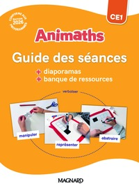 ANIMATHS CE1 (2026) - GUIDE PEDAGOGIQUE + BANQUE DE RESSOURCES