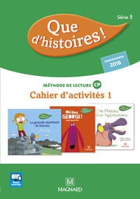 Que d'histoires ! série 3 CP, Cahier d'activités 1 + Mémo des sons