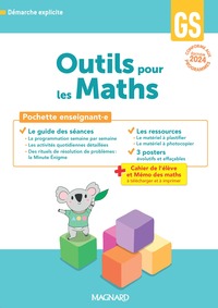 Outils pour les Maths GS (2024) - Guide pédagogique + Posters + Fiches ressources