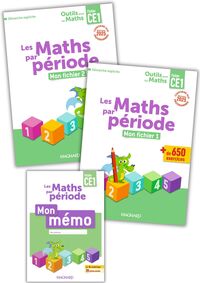 Outils pour les Maths CE1 par période, Fichier 1 + Fichier 2 + Mémo