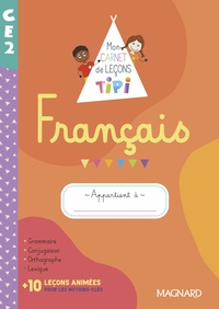 Tipi, Mon carnet de leçons de Français CE2, Cahier de l’élève