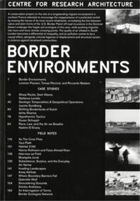 Border Environments CRA #1 /anglais