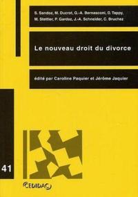 LE NOUVEAU DROIT DU DIVORCE