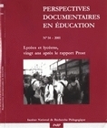 PERSPECTIVES DOCUMENTAIRES EN EDUCATION, N  054/2001. LYCEES ET LYCEE NS, VINGT ANS APRES LE RAPPORT