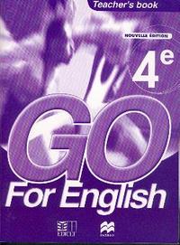 Go for English 4e / Livre du professeur (Sénégal)