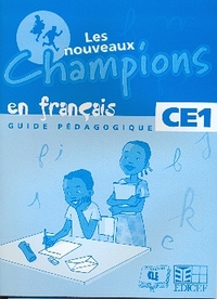 NOUVEAUX CHAMPIONS FRANCAIS GUIDE PED CE1