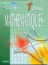 MATHEMATIQUES 1ERE LITTERATURE