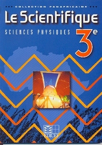 SCIENCES PHYSIQUES COLL. PANAFRICAINE LIVRE DE L'ELEVE 3e