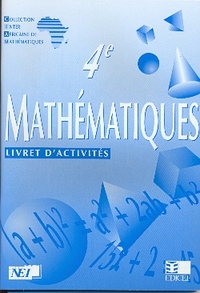 MATHEMATIQUES CIAM 4E / LIVRET D'ACTIVITES