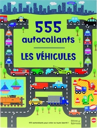 LES VEHICULES - 555 AUTOCOLLANTS