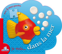 Dans la mer - avec 5 mini-puzzles