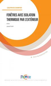 Fenêtres avec isolation thermique par l'extérieur