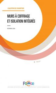 Murs à coffrage et isolation intégrés