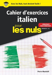 CAHIER D'EXERCICES ITALIEN DEBUTANT POUR LES NULS