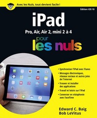 iPad ed iOS 10 Pour les Nuls