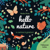 HELLO NATURE - 6 CARTES A GRATTER