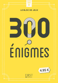 LE BLOC DE JEUX - 300 ENIGMES