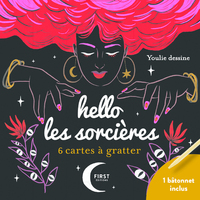 Cartes à gratter mini - Hello les sorcières