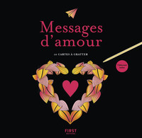 CARTES A GRATTER - MESSAGES D'AMOUR