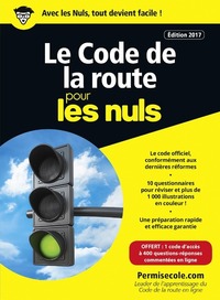 Le code de la route poche pour 2017-2018 pour les Nuls