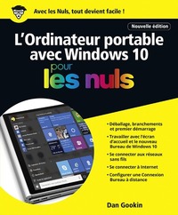 L'ORDINATEUR PORTABLE AVEC WINDOWS 10 POUR LES NULS NE