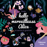 HELLO MERVEILLEUSE ALICE - 6 CARTES A GRATTER