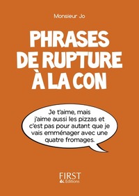 PETIT LIVRE DE - PHRASES DE RUPTURE A LA CON