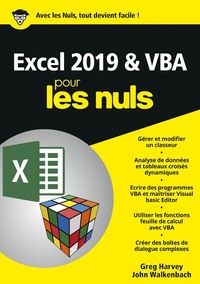 EXCEL 2019 & VBA MEGAPOCHE POUR LES NULS