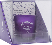 BOUGIE MESSAGE JE PENSE A TOI