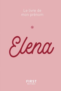 Elena - Le livre de mon prénom