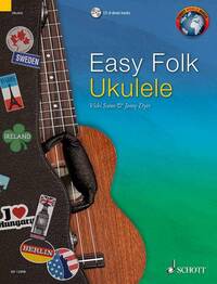 SCHOTT WORLD MUSIC - EASY FOLK UKULELE - 29 TRADITIONAL PIECES. UKULELE.