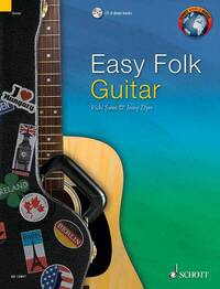 SCHOTT WORLD MUSIC - EASY FOLK GUITAR - 29 TRADITIONAL PIECES. GUITAR.