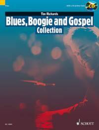 BLUES, BOOGIE AND GOSPEL COLLECTION PIANO +CD