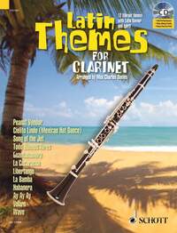 SCHOTT MASTER PLAY-ALONG SERIES - LATIN THEMES FOR CLARINET - 12 VIBRANT THEMES WITH LATIN FLAVOUR A