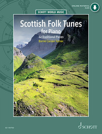 SCHOTT WORLD MUSIC - SCOTTISH FOLK TUNES FOR PIANO - 32 TRADITIONAL PIECES. PIANO.